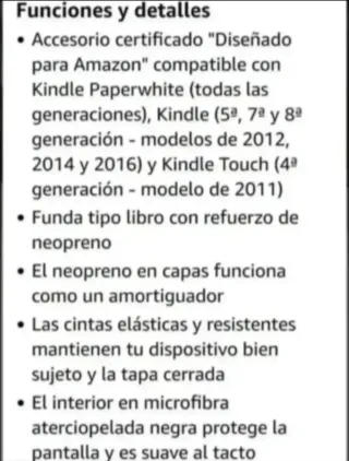Funda Kindle Diseño Cabina Telefónica Roja