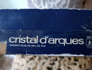 6 Vasos de Cristal Longchamp 36 cl