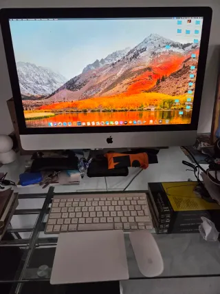 Imac Retina 5K 27 Apple, ratón, touchpad y teclado