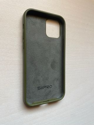 Cover iPhone 12 Silicone Verde Chiaro