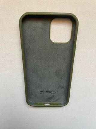 Cover iPhone 12 Silicone Verde Chiaro