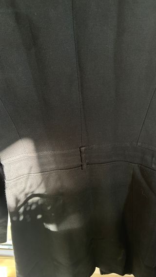 Abrigo Zara Azul Marino Elegante Talla S