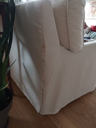 Sofás 3 y 2 plazas color marfil