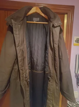 PARKA MARRON ZARA - TALLA L