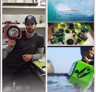 CARCASA+Canon EOS 7D mark2+Gopro black7