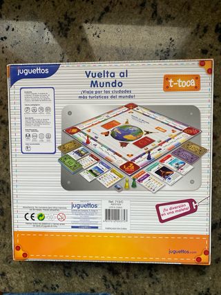 Juego de mesa Vuelta al Mundo Juguettos