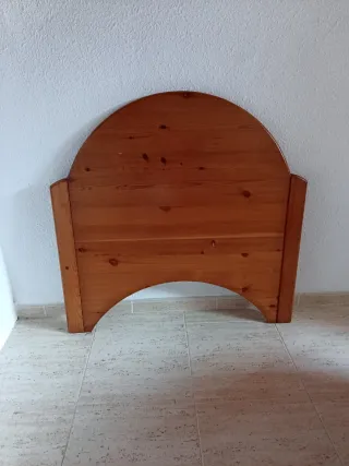 Cabezal de cama madera maciza