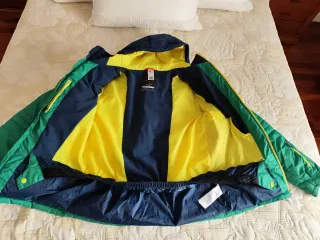 Chaqueta de nieve Wedze azul y verde, talla 14