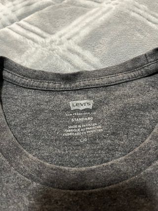 Camiseta Levi's Gris Talla L