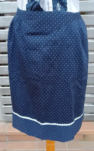 Conjunto Dirndl Blusa y Delantal