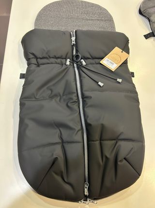 Saco cuco negro polipiel