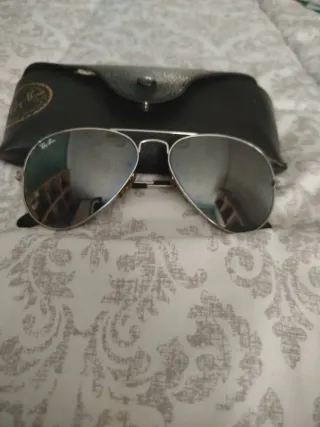 Gafas de Sol Ray-Ban Aviador Plata