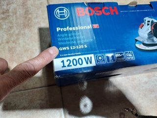 Amoladora Bosch gws 12 125 s. 125mm.1200w.