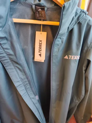 Chaqueta Adidas Terrex verde XL 46/48 unisex,verde