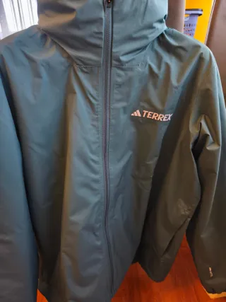 Chaqueta Adidas Terrex verde XL 46/48 unisex,verde