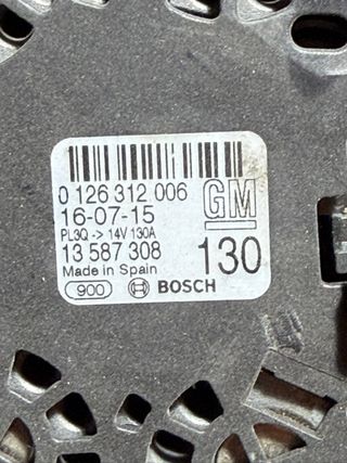 Alternador Opel Astra K Sports Tourer 2016