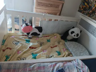 Cuna Micuna 120x60 cm color blanco