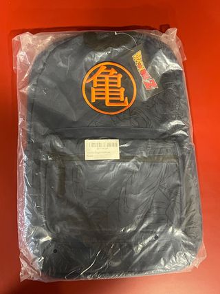 Mochila Dragon Ball Z Azul con Logo Tortuga