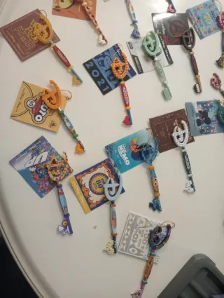 Lotto chiavi collezione Walt Disney