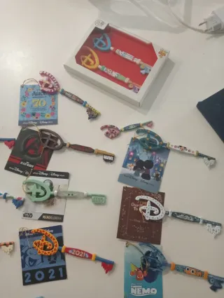 Lotto chiavi collezione Walt Disney