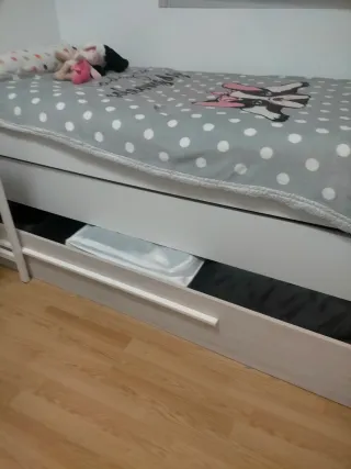 Cama nido juvenil con cajones medidas 190.por.90