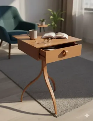 Mesita auxiliar Tomas Stender madera