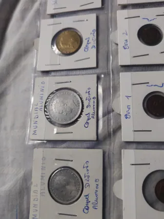 Monedas Estado Español Error Acuñación