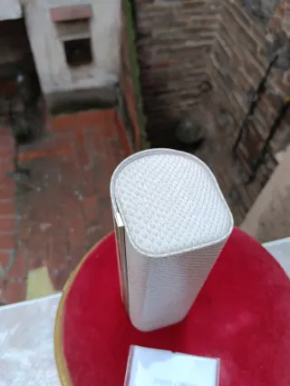 Estuche Jimmy Choo Original Beige/Blanco