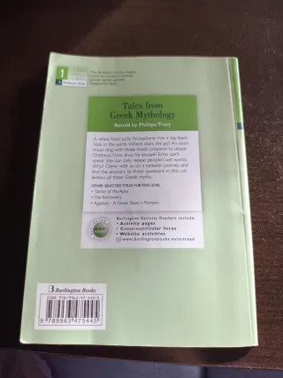 TALES FROM GREEK MYTHOLOGY 1§ESO BRN