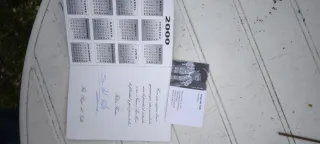 Postal taurina firmada Sergio del Valle 1999