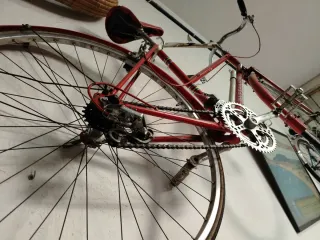 Bicicleta Paseo Vintage Roja