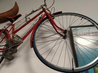 Bicicleta Paseo Vintage Roja