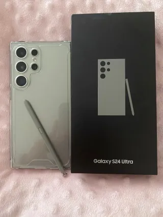 Samsung Galaxy S24 Ultra Plata Como Nuevo