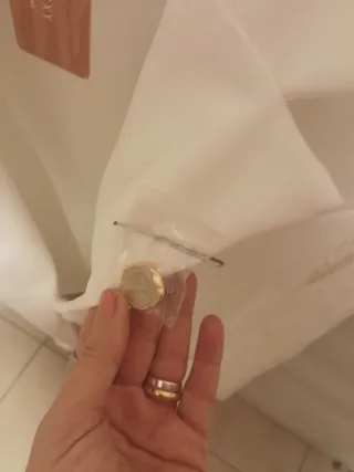 Giacca elegante SHEIN bianca con bottoni