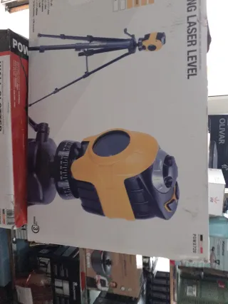 Nivel Láser Autonivelante Powerplus + Trípode