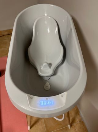 Bañera para bebé con soporte