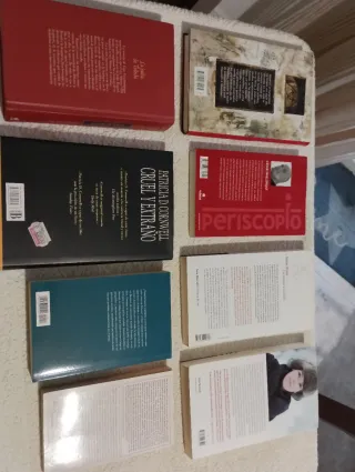 Libros novela negra, histórica, narrativa.