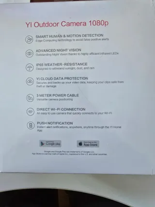 Yi Cámara Exterior 1080p