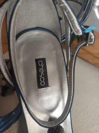 Zapatos de tacón Chiesco azul/verde azulado