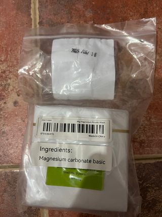 Magnesio en bloque para CrossFit