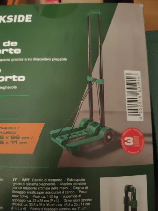 Carrito de transporte