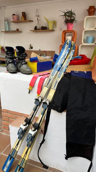 Equipo completo esquí travesía