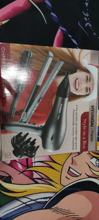 Set Capelli Hyundai P9000 - Phon, Piastra e Spazzo