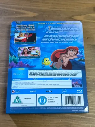 The little mermaid Steelbook Zavvi Exclusive #3