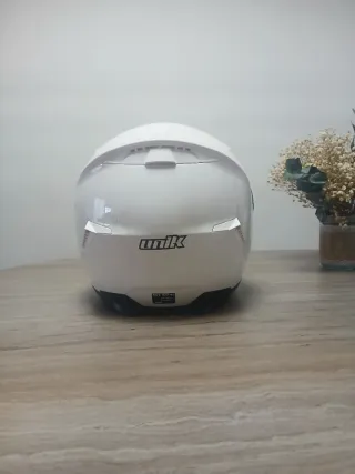 Casco Moto UNIK Blanco Talla S Nuevo