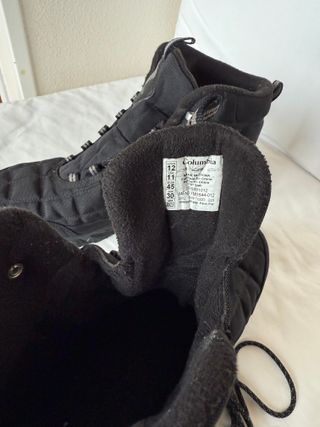 Botas Columbia Talla 45 Negras