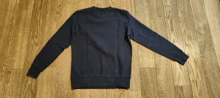 Felpa girocollo invernale blu da ragazzo Alcott