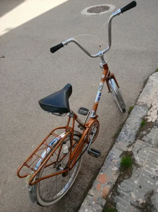 Bicicleta BH Plegable Original Años 70