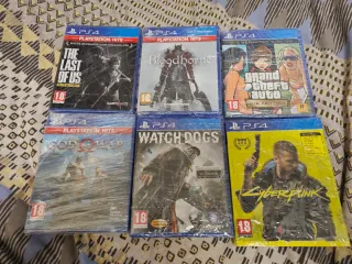 PS4 Juegos Precintados: The Last of Us, Bloodborne