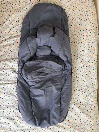 Saco Bugaboo azul melange